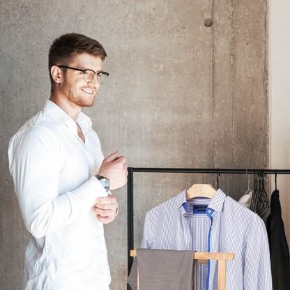 Artikelbild 8 für relaxdays Herrendiener braun Holz 47,0 x 102,0 cm, Artikelnummer 519525