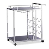 Artikelbild 1 für relaxdays Servierwagen BARON silber 70,0 x 40,0 x 75,0 cm, Artikelnummer 555791