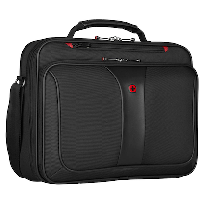 Artikelbild 7 für WENGER Laptoptasche Legacy Slim Kunstfaser schwarz 600647 bis 40,6 cm (16 Zoll), Artikelnummer 732952