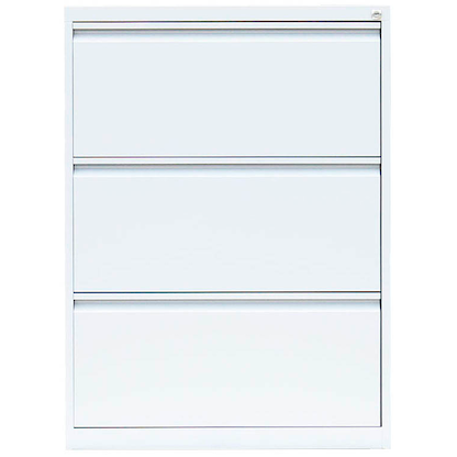 Artikelbild 2 für LÜLLMANN Hängeregistraturschrank signalweiß 3 Schubladen 76,0 x 62,0 x 101,2 cm, 1 St., Artikelnummer 183606