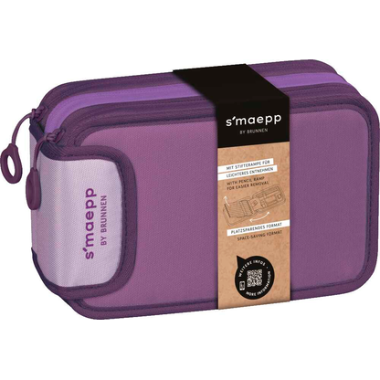 Artikelbild 2 für BRUNNEN Federmäppchen befüllt s'maepp Sweet Colour Code lila 34-teilig, 20,0 x 7,5 cm, Artikelnummer 778157