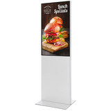 Artikelbild 1 für Showdown® Displays Digitales Totem Smart Line Infostele mit LED-Display, weiß, 108,0 cm (43 Zoll), Artikelnummer 926527