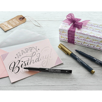 Artikelbild 3 für FABER-CASTELL Handlettering-Set farbsortiert, 12 St., Artikelnummer 419261