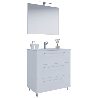 Artikelbild 5 für VCM my bath Badmöbel-Set 3-teilig Schubo 914351 weiß 80,0 x 46,0 x 86,0 cm, Artikelnummer 388886