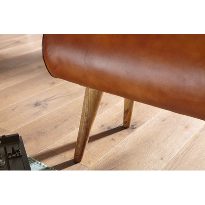 Artikelbild 3 für WOHNLING Sitzbank WL6.086 braun Leder 100,0 cm, Artikelnummer 545511