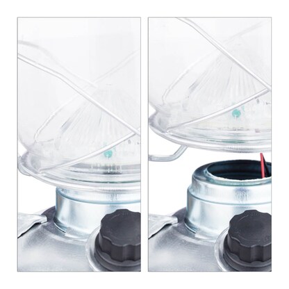 Artikelbild 7 für relaxdays LED Laterne silber 11,5 cm, 1 St., Artikelnummer 644821