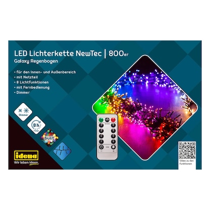Artikelbild 12 für Idena Galaxy 800er LED Lichterkette grün 1,75 m, 1 St., Artikelnummer 761777