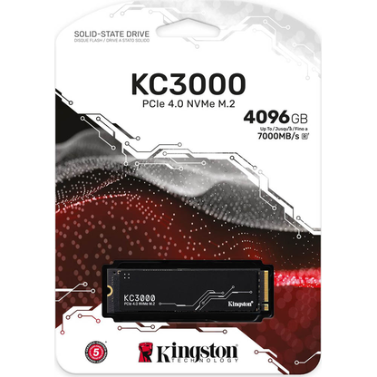 Artikelbild 3 für Kingston KC3000 4096 GB interne SSD-Festplatte, Artikelnummer 965006