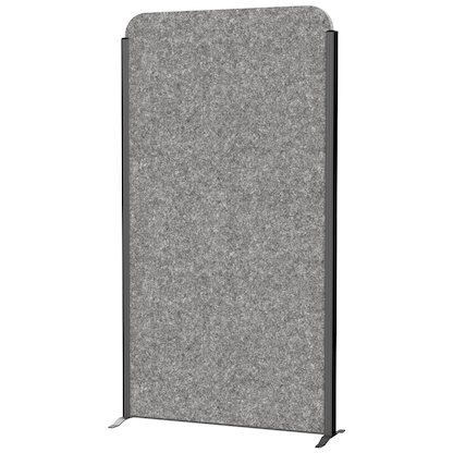 Artikelbild für MAUL Akustik-Trennwand MAULcocoon 9701089, dunkelgrau 100,0 x 182,0 cm, 1 St., Artikelnummer 156629