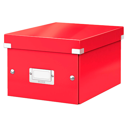 Artikelbild für LEITZ Click & Store Aufbewahrungsbox 7,4 l rot 21,6 x 28,2 x 16,0 cm, 1 St., Artikelnummer 235196