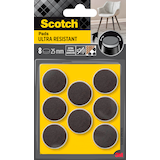 Artikelbild 1 für Scotch ULTRA RESISTANT Filzgleiter Kunststoff Ø 2,5 cm, 8 St., Artikelnummer 477616
