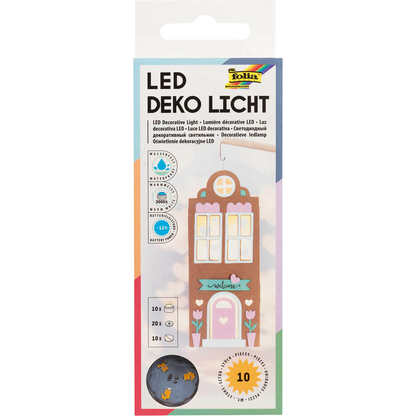 Artikelbild für folia LED Dekoleuchten transparent, 10 St., Artikelnummer 690327