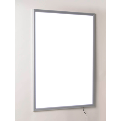 Artikelbild für update displays LED-Leuchtrahmen Economy silber DIN A2 45,0 x 1,8 x 62,4 cm, 1 St., Artikelnummer 480285