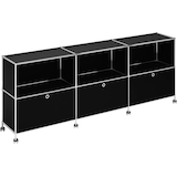 Artikelbild 1 für viasit Sideboard System4, 214932 schwarz 230,1 x 42,6 x 86,7 cm, 1 St., Artikelnummer 214932