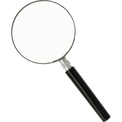 Artikelbild für WESTCOTT Lupe schwarz 3-fach, Ø 75 mm, Artikelnummer 537417