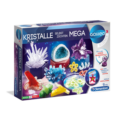 Artikelbild für Clementoni Experimentierkasten Kristalle selbst züchten Mega mehrfarbig, Artikelnummer 561512