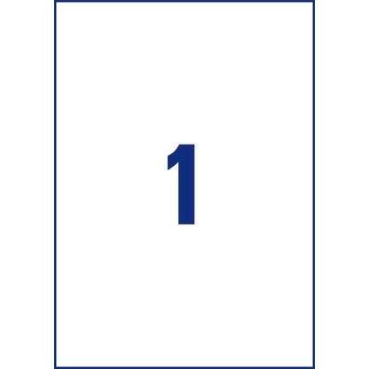 Artikelbild 3 für AVERY Zweckform Etiketten L4735REV-25 weiß 210,0 x 297,0 mm, 30 Blatt, Artikelnummer 345702