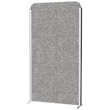 Artikelbild 1 für MAUL Akustik-Trennwand MAULcocoon 9701095, dunkelgrau 100,0 x 182,0 cm, 1 St., Artikelnummer 156636