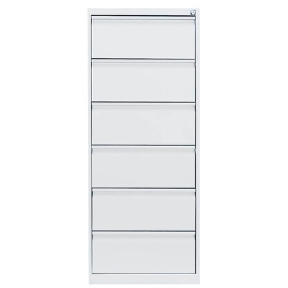 Artikelbild 3 für LÜLLMANN Karteischrank signalweiß 53,0 x 62,0 x 132,0 cm, 1 St., Artikelnummer 183628