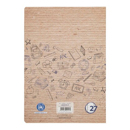 Artikelbild 6 für LANDRÉ® Schulheft Recycling Lineatur 27 liniert DIN A4 Innen- und Außenrand, 16 Blatt, 1 St., Artikelnummer 298319