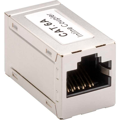 Artikelbild 2 für goobay RJ46/RJ45 CAT 6A LAN-Adapter, Artikelnummer 732366