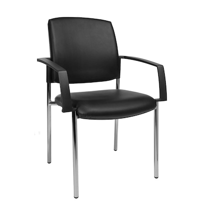 Artikelbild 2 für Topstar Besucherstühle BtoB 10 BB190A D10 schwarz Kunstleder, 2 St., Artikelnummer 356283