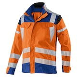Artikelbild 1 für KÜBLER® unisex Warnjacke REFLECTIQ orange, kornblau Größe 98, Artikelnummer 792388