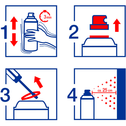 Artikelbild 3 für edding 5200 Acrylspray Sprühfarbe petrol matt, 1 St., Artikelnummer 495137