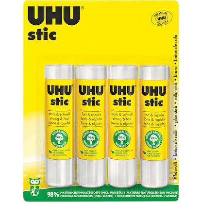 Artikelbild für UHU stic Klebestifte 21,0 g, 4 St., Artikelnummer 507182