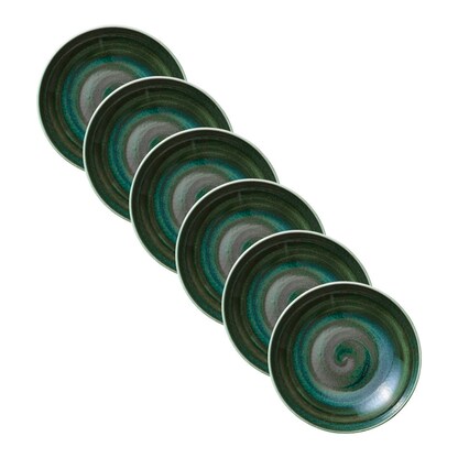 Artikelbild für HEART & SOUL Suppenteller Perfect Match Avocado grün Ø 28,0 cm, 6 St., Artikelnummer 108942