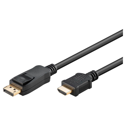 Artikelbild für goobay DisplayPort 2.0/HDMI 2.1 Kabel 2,0 m schwarz, 1 St., Artikelnummer 345047