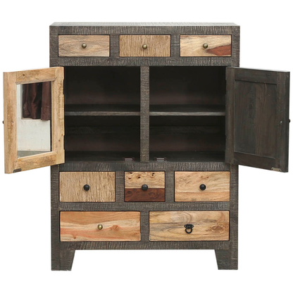 Artikelbild 7 für Garden Pleasure Kommode TARIM, 304052 braun 90,0 x 40,0 x 118,0 cm, 1 St., Artikelnummer 543339