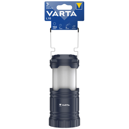 Artikelbild 2 für VARTA Lantern L10 LED Campinglampe schwarz, 150 Lumen, 1 St., Artikelnummer 621633