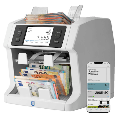 Artikelbild für Safescan Banknotenzähler 2995-SC, 1 St., Artikelnummer 753117