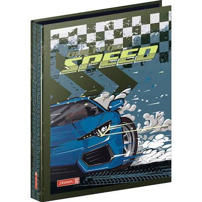 Artikelbild für BRUNNEN Ringmappe Fast Wheels blau, 1 St., Artikelnummer 778229
