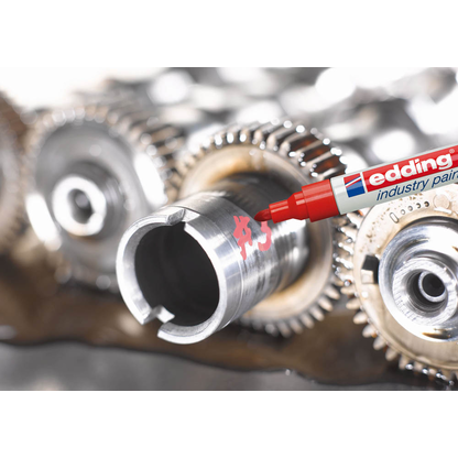 Artikelbild 2 für edding 8750 Lackmarker rot 2,0 - 4,0 mm, 1 St., Artikelnummer 394421