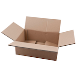 Artikelbild 1 für Nestler Wellpapp-Faltkartons 2-wellig braun 36,3 x 26,3 x 14,8 cm Außenmaß, 20 St., Artikelnummer 598888