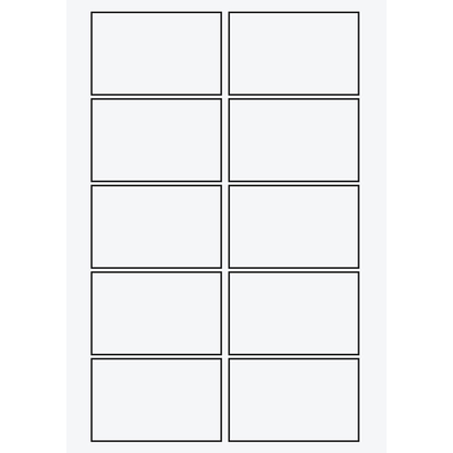 Artikelbild 7 für AVERY Zweckform Visitenkarten C32011-10 matt weiß 200 g/qm, 100 St., Artikelnummer 626143