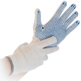 Artikelbild 1 für HYGOSTAR unisex Arbeitshandschuhe Structa weiß Größe 10, 12 Paar, Artikelnummer 884296