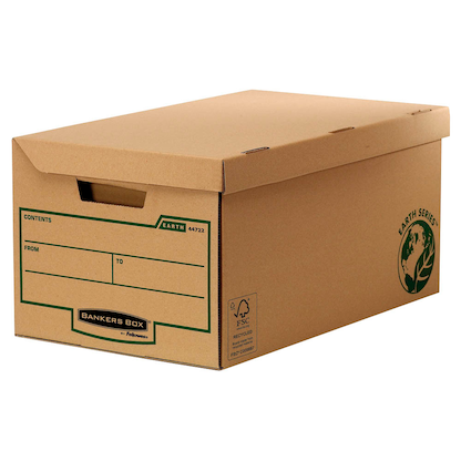 Artikelbild 2 für Bankers Box Archivboxen Earth Series braun 39,0 x 56,0 x 29,3 cm, 10 St., Artikelnummer 273013