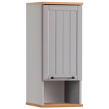 Artikelbild 1 für MÖBELPARTNER Bad-Hängeschrank Jelda 154165 platingrau, eiche-landhaus 30,3 x 32,6 x 180,9 cm, Artikelnummer 172237