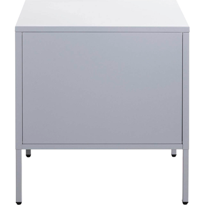 Artikelbild 4 für HAKU Möbel Konsole Nachttisch rechteckig Metall grau 45,0 x 35,0 x 50,0 cm, 1 St., Artikelnummer 340057