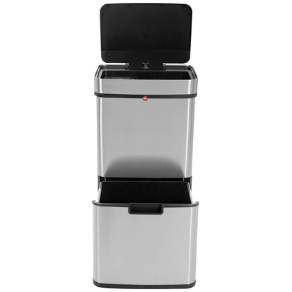 Artikelbild 8 für Hailo Öko Vario XL Mülleimer 50,0 l silber, schwarz, 1 St., Artikelnummer 458579