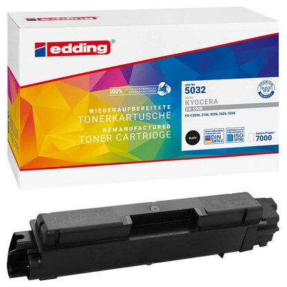 Artikelbild für edding EDD-5032 schwarz Toner kompatibel zu KYOCERA TK-590K, Artikelnummer 284765
