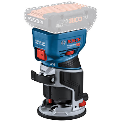 Artikelbild 3 für AKTION: BOSCH Professional GKF 18V-8 Akku-Kantenfräse-Set 18,0 V, ohne Akku mit Prämie nach Registrierung, Artikelnummer 486915