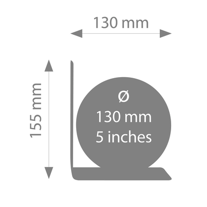 Artikelbild 2 für TROIKA® Globus Buchstütze BOOKGLOBE SINGLE, Artikelnummer 666109