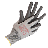 Artikelbild 1 für HYGOSTAR unisex Schnittschutzhandschuhe Cut Safe grau Größe 8, 10 Paar, Artikelnummer 356941