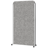Artikelbild 1 für MAUL Akustik-Trennwand MAULcocoon 9701195, dunkelgrau 100,0 x 182,0 cm mit Rollen, 1 St., Artikelnummer 156648