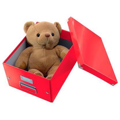 Artikelbild 2 für LEITZ Click & Store Aufbewahrungsbox 16,7 l rot 28,1 x 36,9 x 20,0 cm, 1 St., Artikelnummer 235339