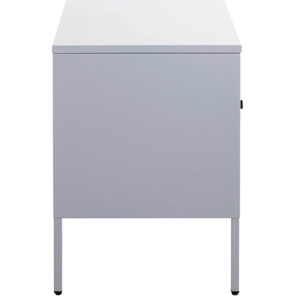 Artikelbild 5 für HAKU Möbel Konsole Nachttisch rechteckig Metall grau 45,0 x 35,0 x 50,0 cm, 1 St., Artikelnummer 340057